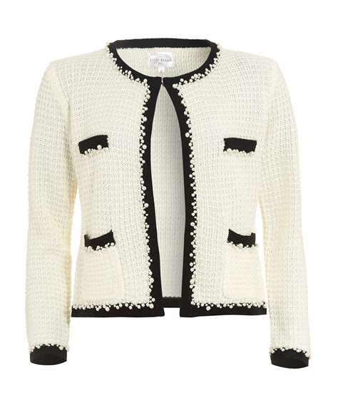 chanel blazer women|Chanel jacket black and white.